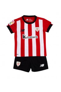 Athletic Bilbao Babytruitje Thuis tenue Kind 2022-23 Korte Mouw (+ Korte broeken)